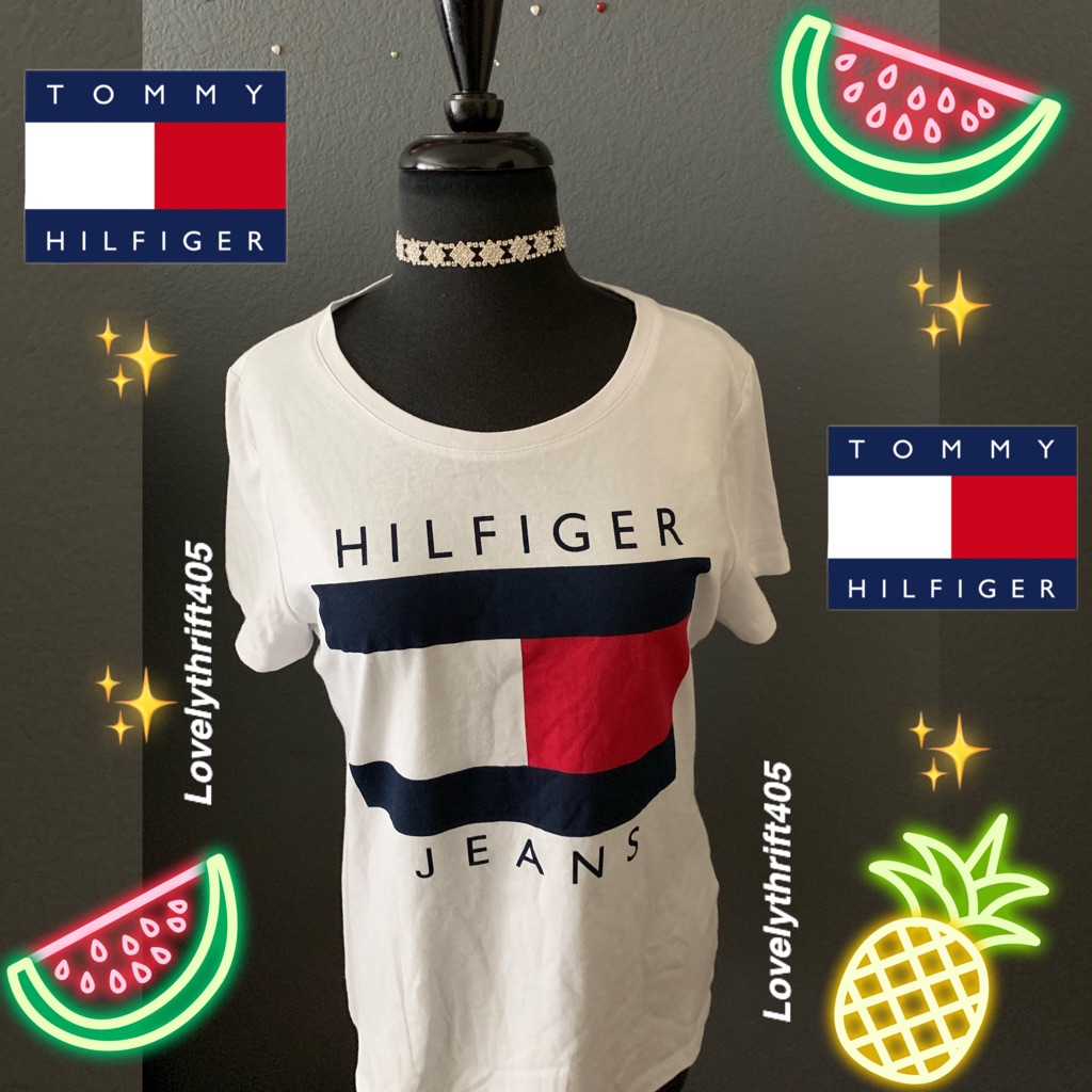 Tommy Hilfiger Jeans Logo Shirt Size M